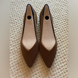 Rothy’s “Driftwood” Brown Points